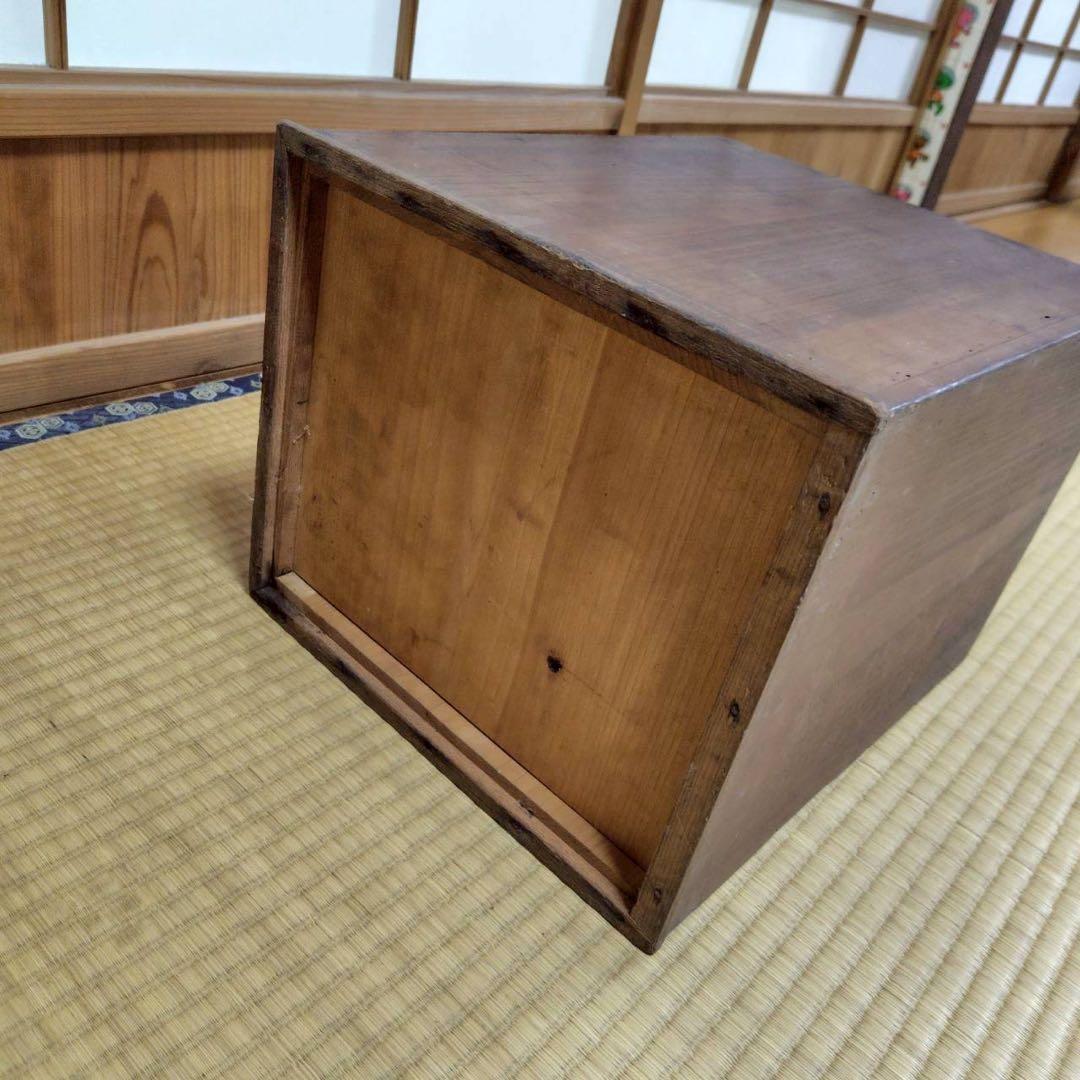 アンティーク ３段チェスト コンパクト タンス 年代物 お洒落 オシャレ 和風