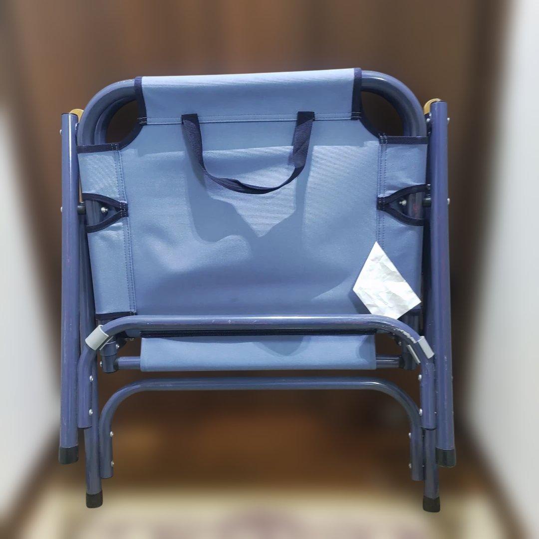 良品　CHUMS チャムス　バックウィズチェア　ブルー/ネイビー