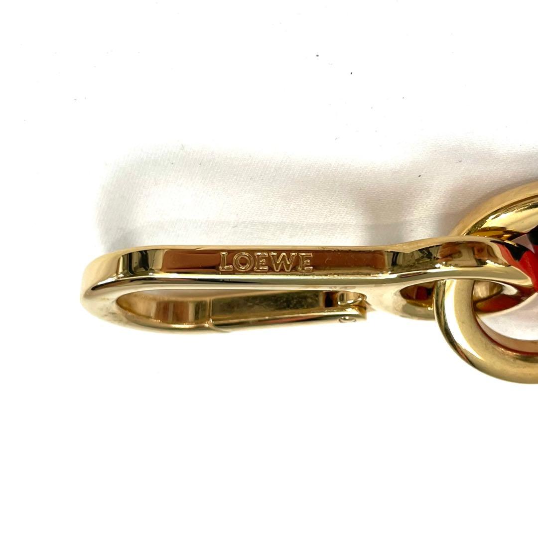 【極美品】LOEWE パズル ショルダーベルト ストラップ レザー 箱付き