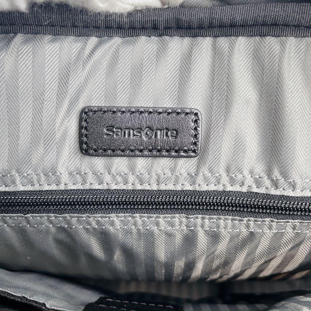 未使用品 サムソナイト 3way ブリーフケース ネイビー 通勤 A4 大容量
