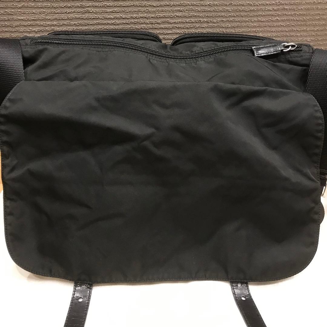 PRADA プラダ メッセンジャーバッグ ナイロン ブラック