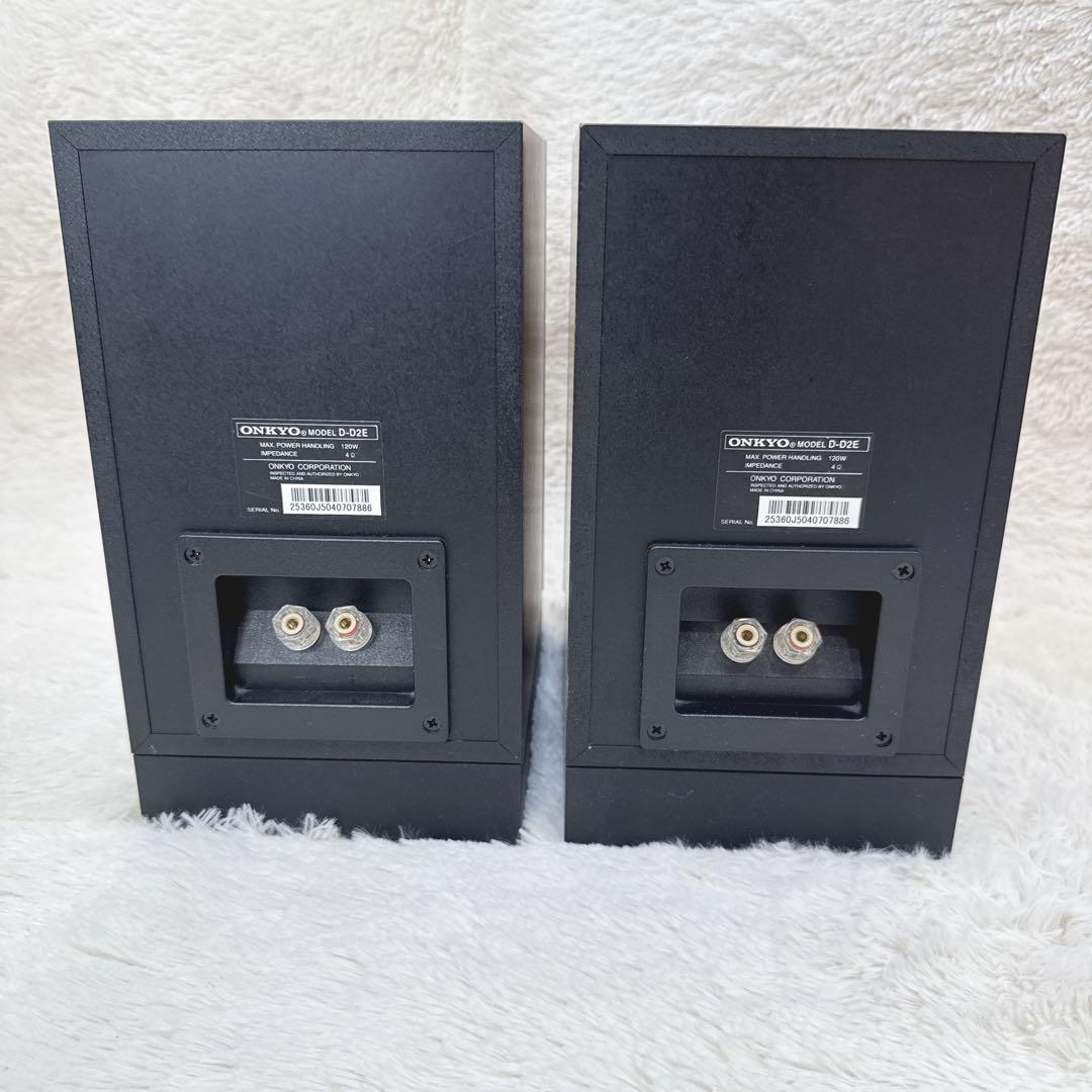 美品 ONKYO スピーカー CR-D2 D-D2E CDコンポ リモコン付き