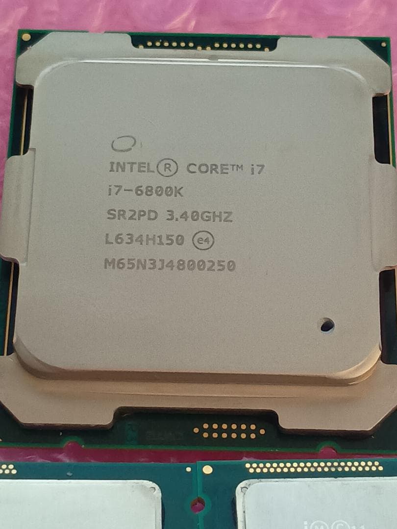 CPU CPU intel i7-6800K / i7-4790 / i7-4770