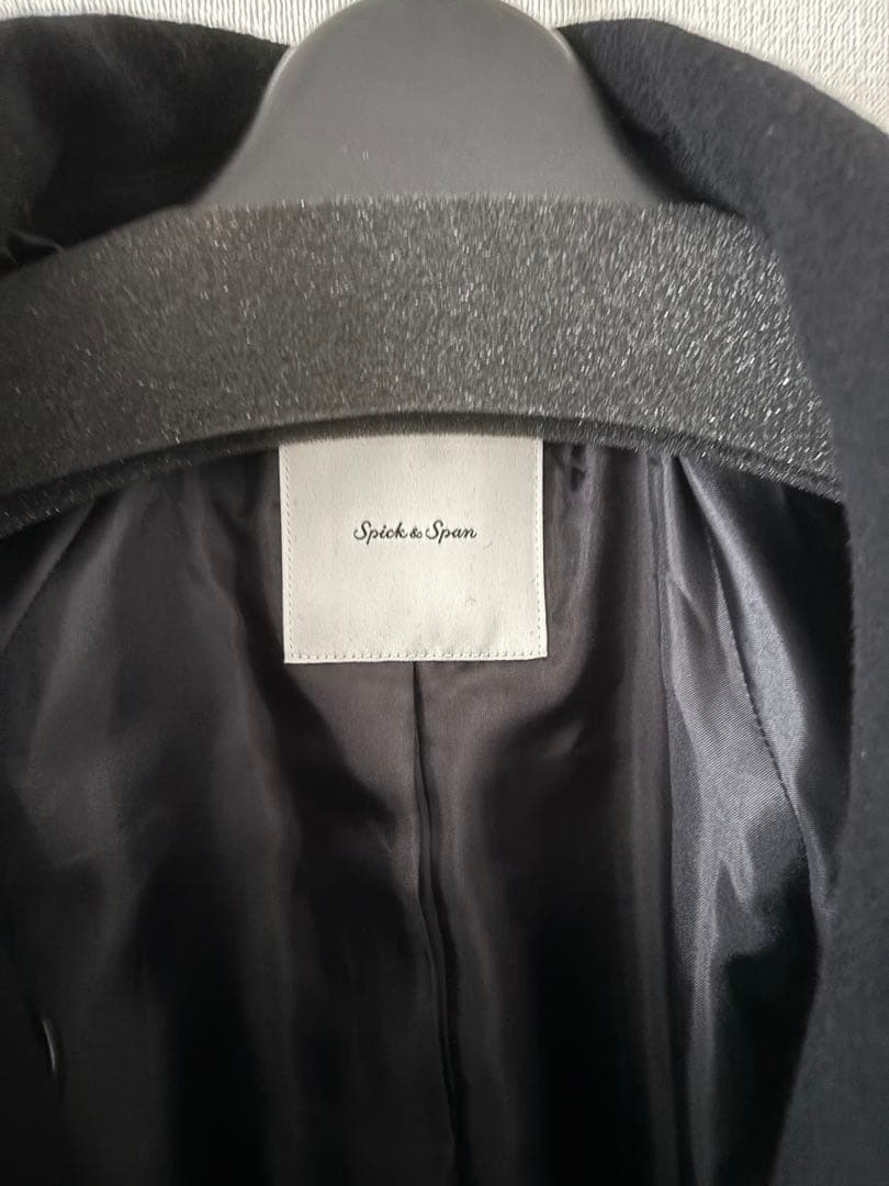 Spick &span 25AW 新品　S160スタンドカラーショートコート38