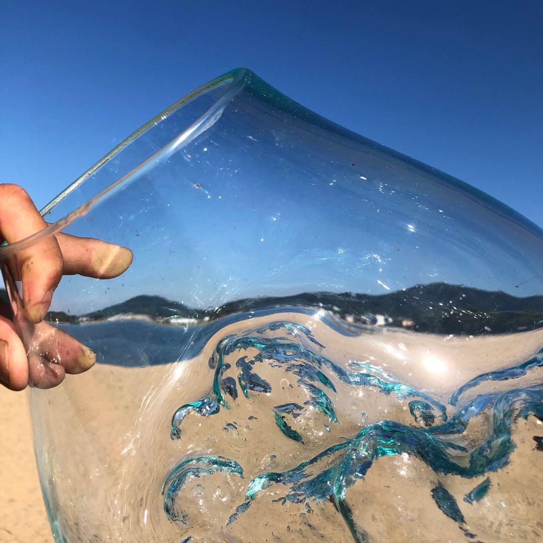 流木ガラス オブジェ特大A 花瓶 金魚鉢 ガーデニング テラリウム 観賞魚 容器