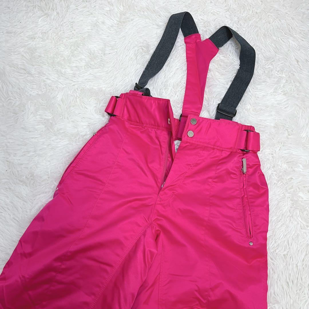 美品 DESCENTE レディース スノーウェア 上下 L スノボ スキー