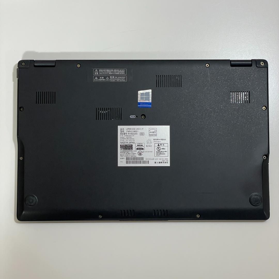 第11世代core i5 富士通 U9311/F ノートPC win11 SSD
