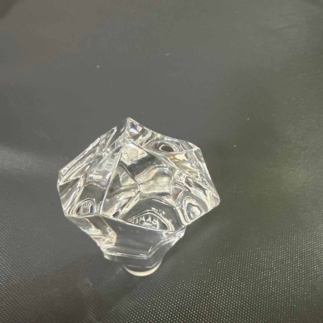 [中古] ⑤カミュ　ジュビリー　バカラ　箱無し　コレクション　空き瓶　ブランデー