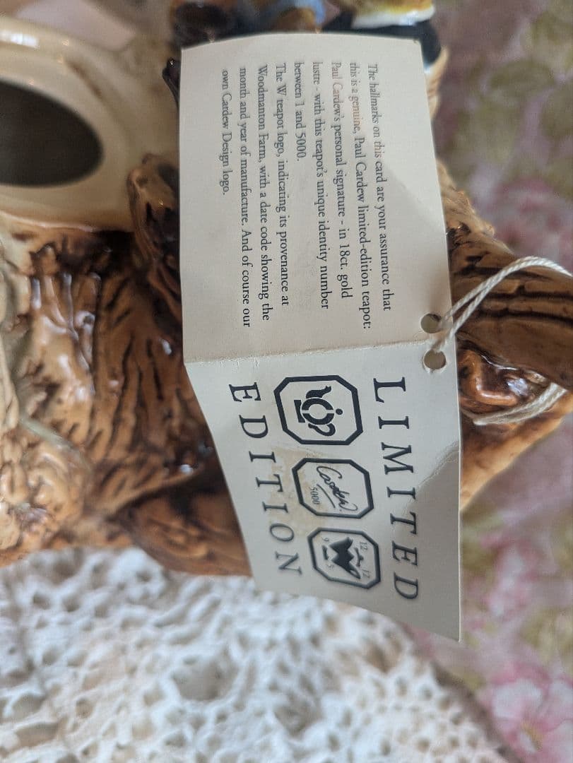 レア　英国ティーポット　ベア