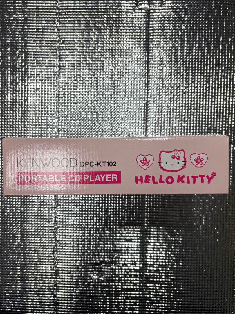 【希少】ケンウッド ポータブルCDプレーヤー DPC-KT102 ハローキティ