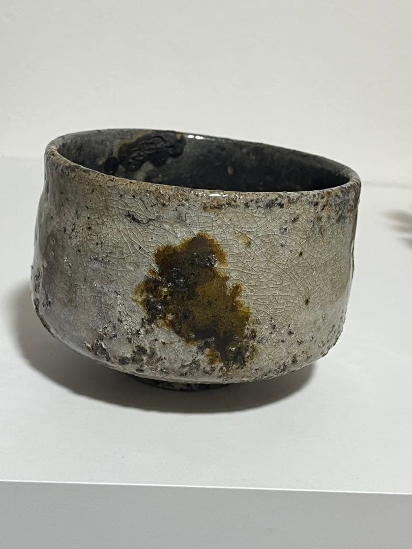 萩焼　12代　田原陶兵衛　茶碗　抹茶椀　茶器　木箱付　中古