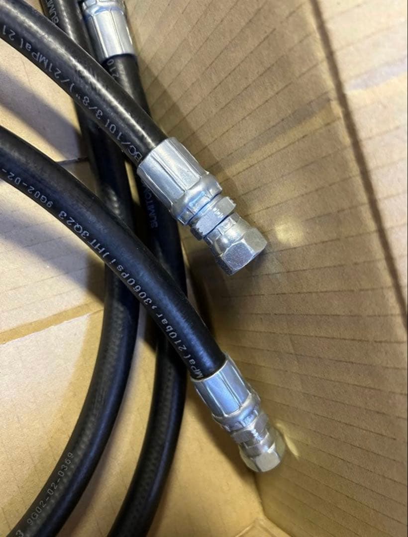 新品#6ハイドロホース 1m２本 ローライダー