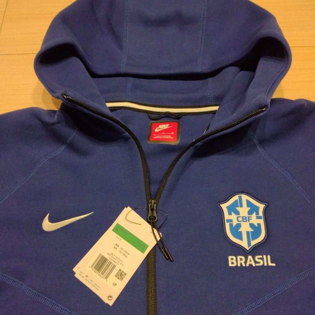 ナイキ ブラジル代表 テックフリース ウィンドランナーフーディインポートXL