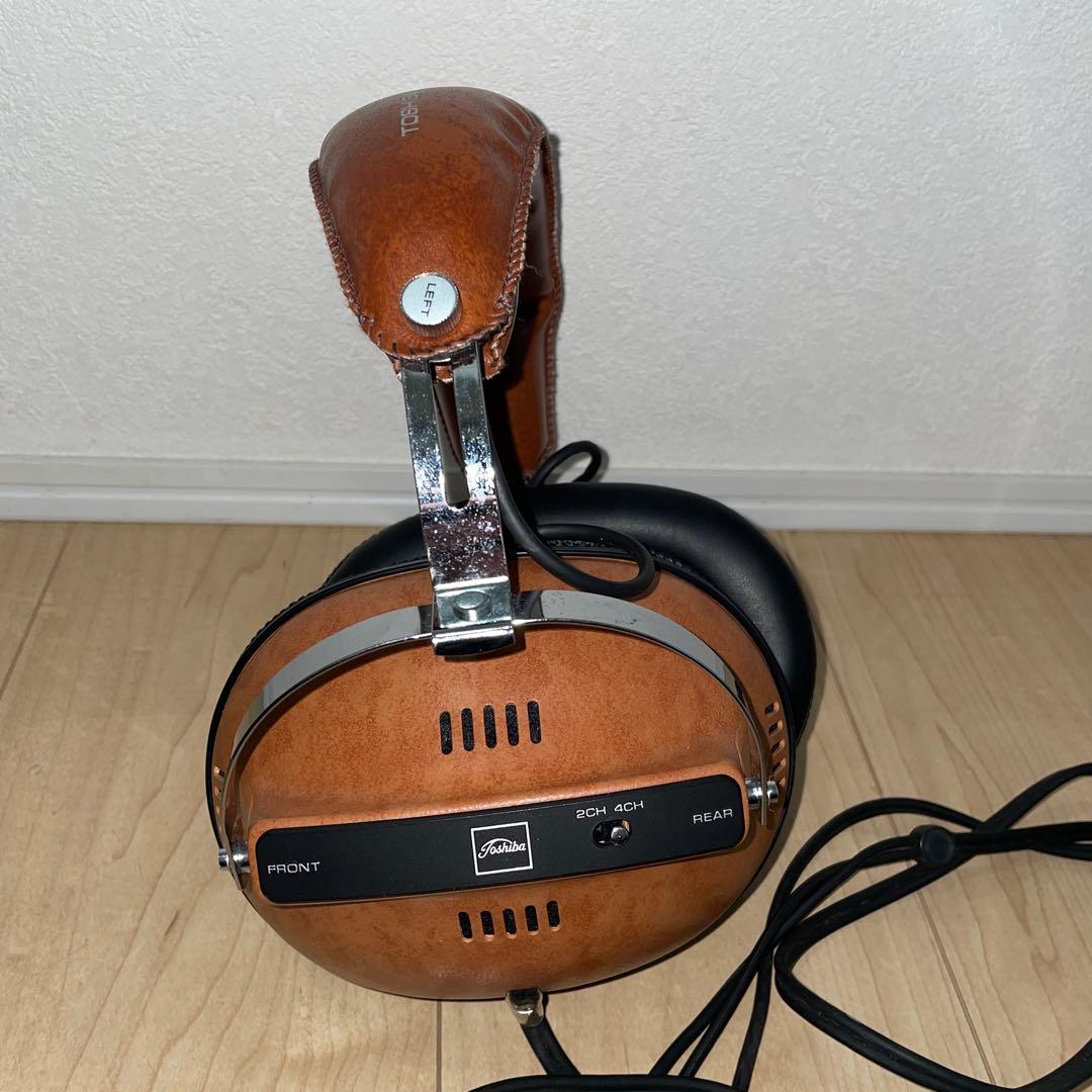 【動作品　希少】TOSHIBA ステレオヘッドホン　HR-40X