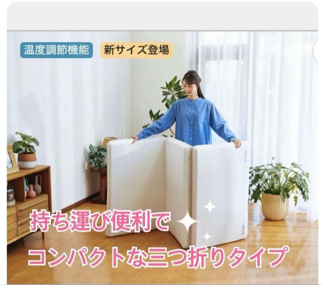⑩✨快適快眠✨OASIS シングル 布団 三つ折り コアラ(R) ✨お買得品！