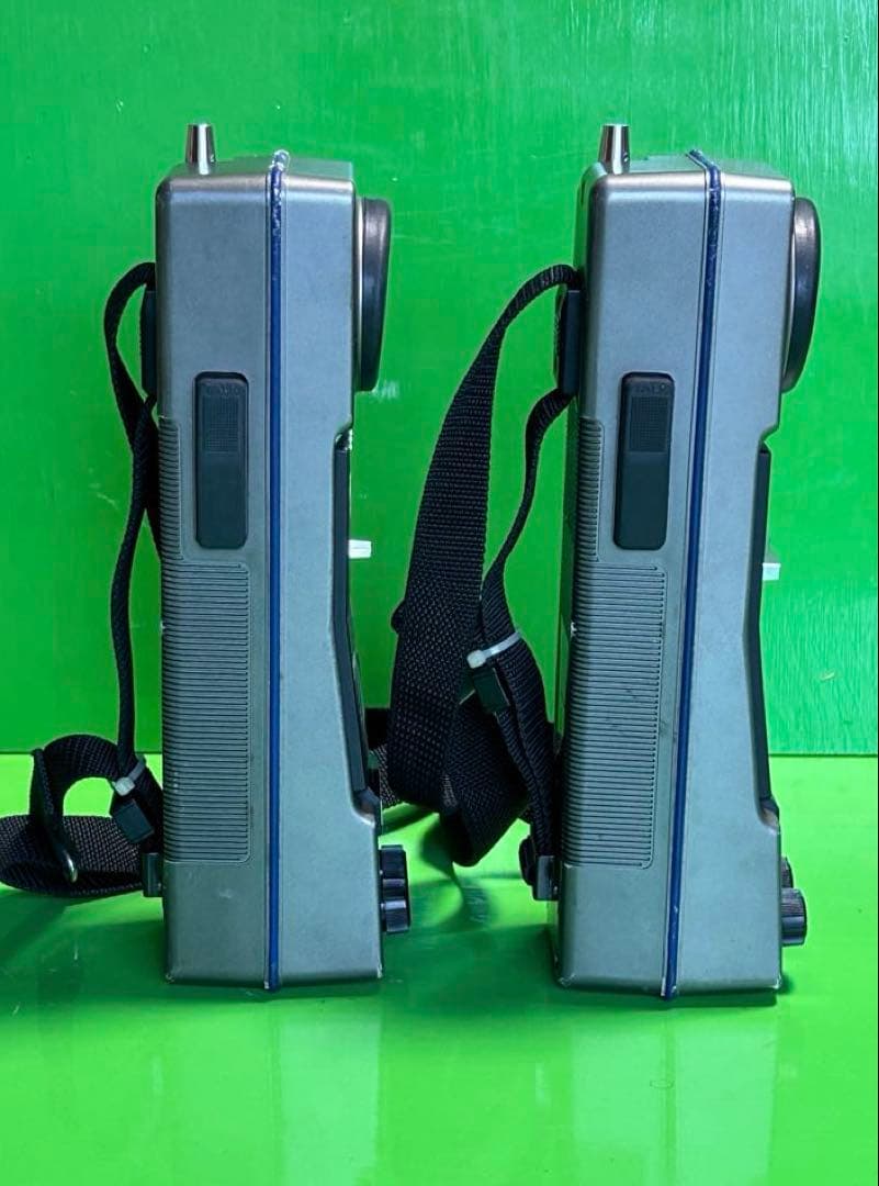 日立　市民ラジオ合法トランシーバー無線機2台セットCH-580 500W8ch