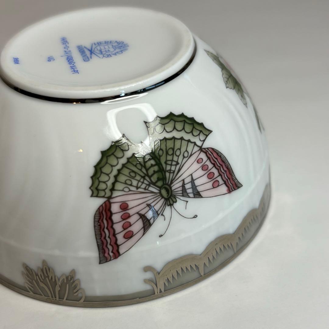 HEREND ヘレンド　ヴィクトリアプラチナ　マンダリンボンボン　小物入れ