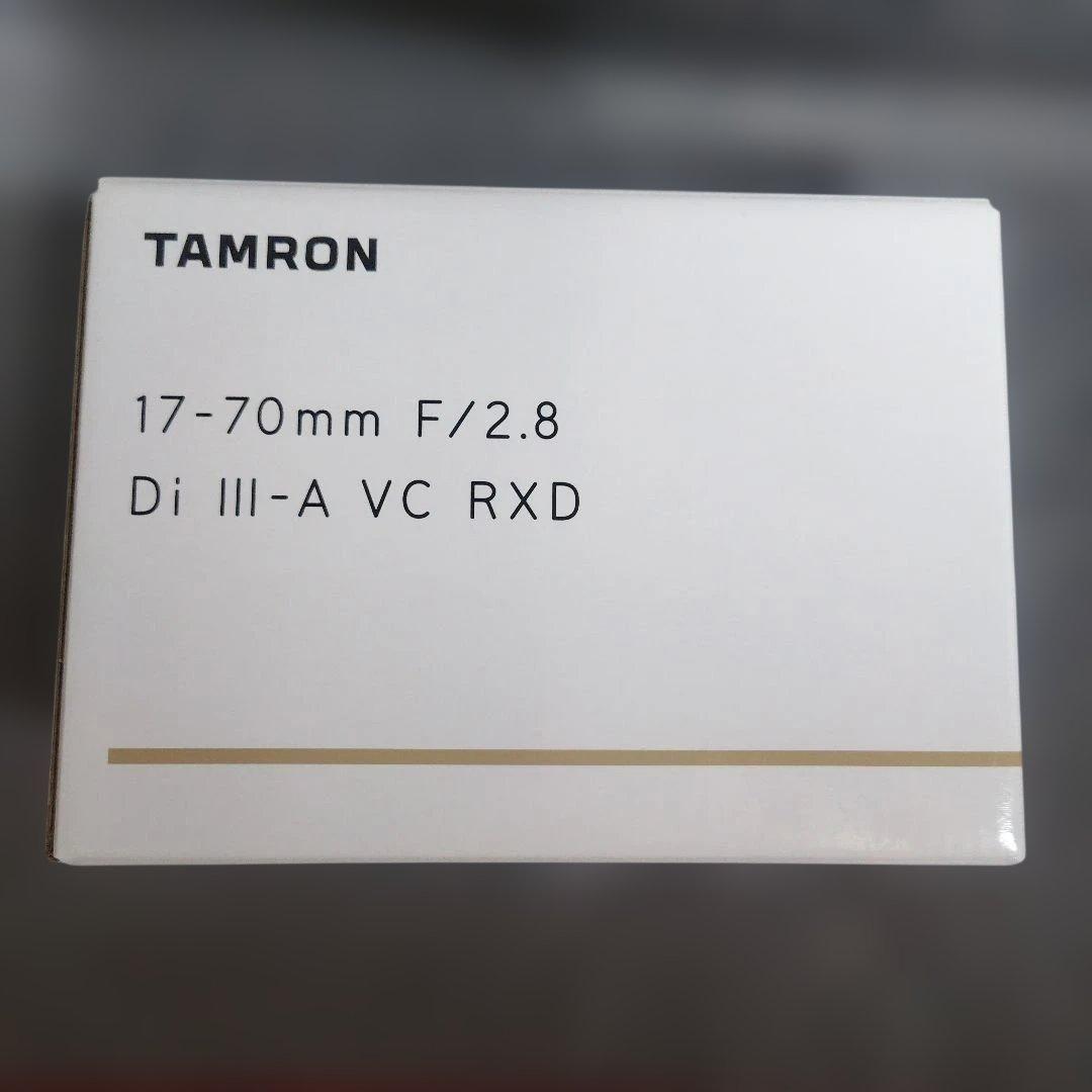 TAMRON 17-70mm F/2.8 ソニーEマウント　タムロン　APS-C