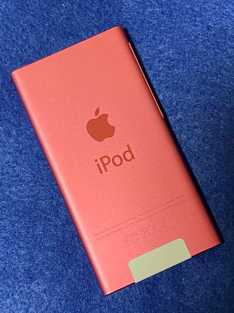 新品バッテリー Apple iPod nano 第7世代 ピンク 程度良