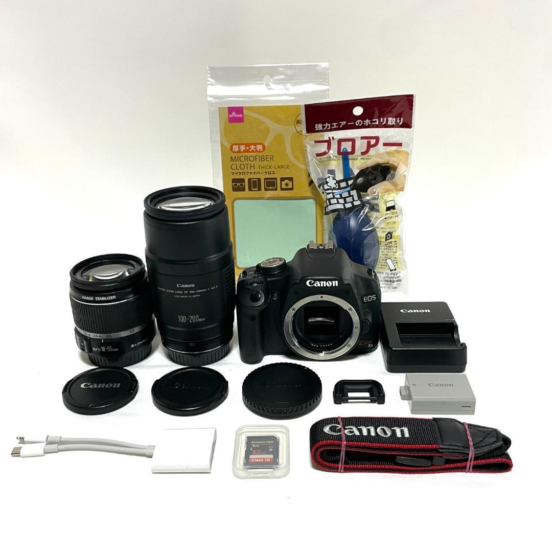 初心者デビューにおすすめ❣️ Canon EOS Kiss X3 ダブルレンズ