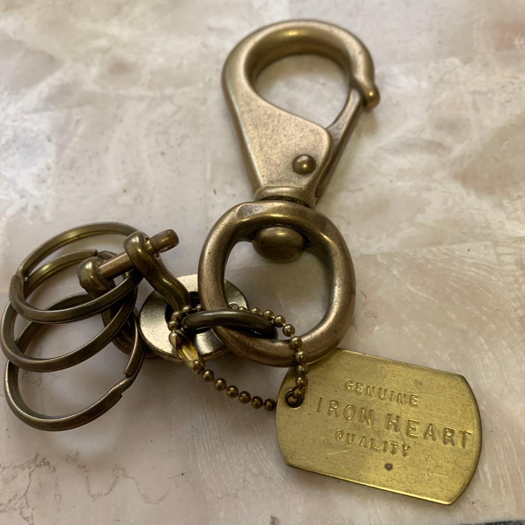 アイアン　ハート　キーリング(キーホルダー)