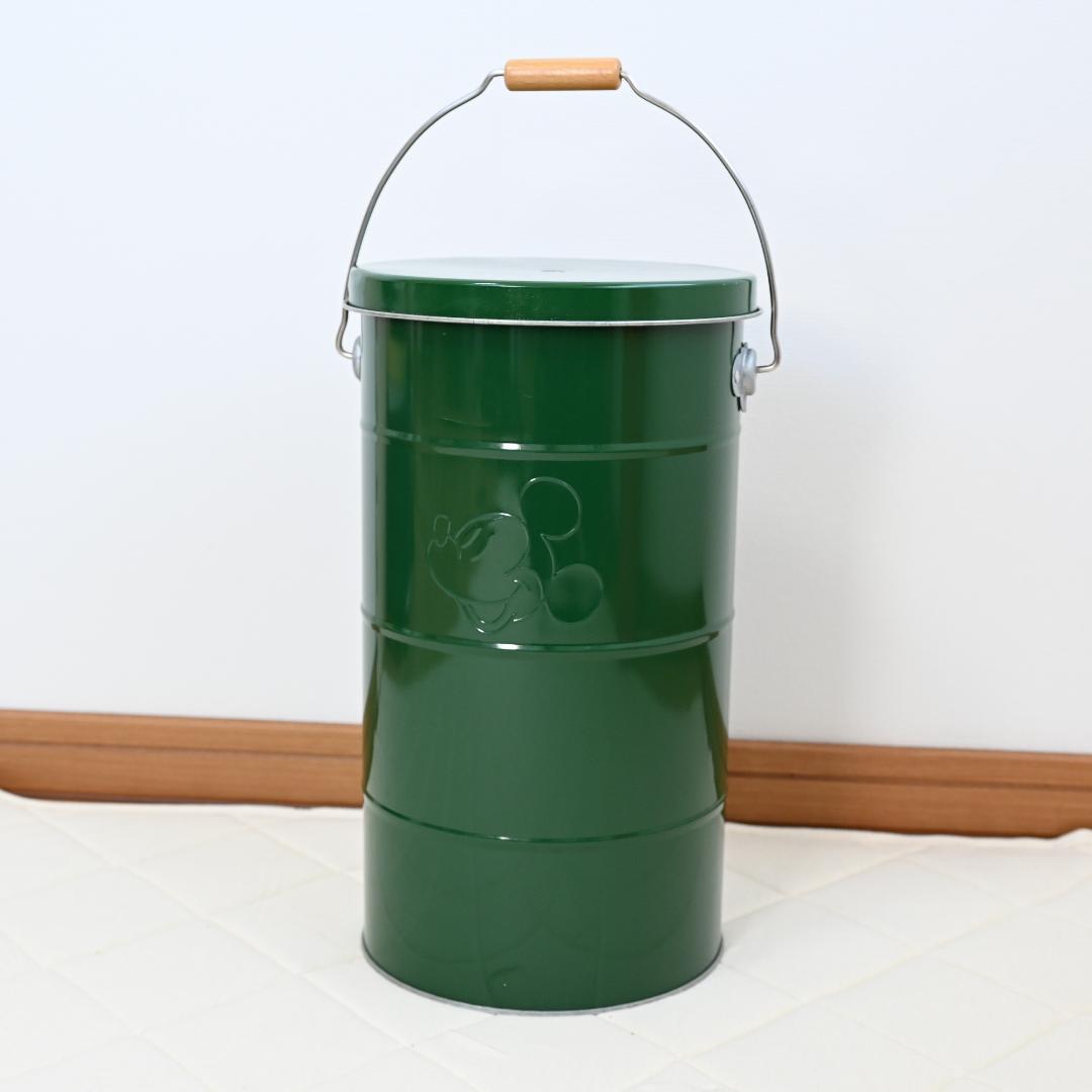 ミッキー OBAKETSU オバケツ 米びつ 10kg 柄 レア 中古