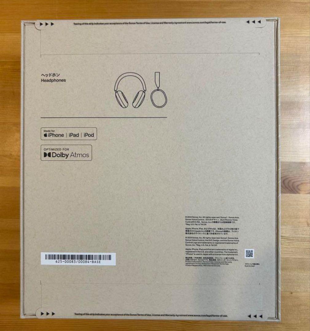 Sonos Ace ホワイト 新品・未開封品 ヘッドフォン