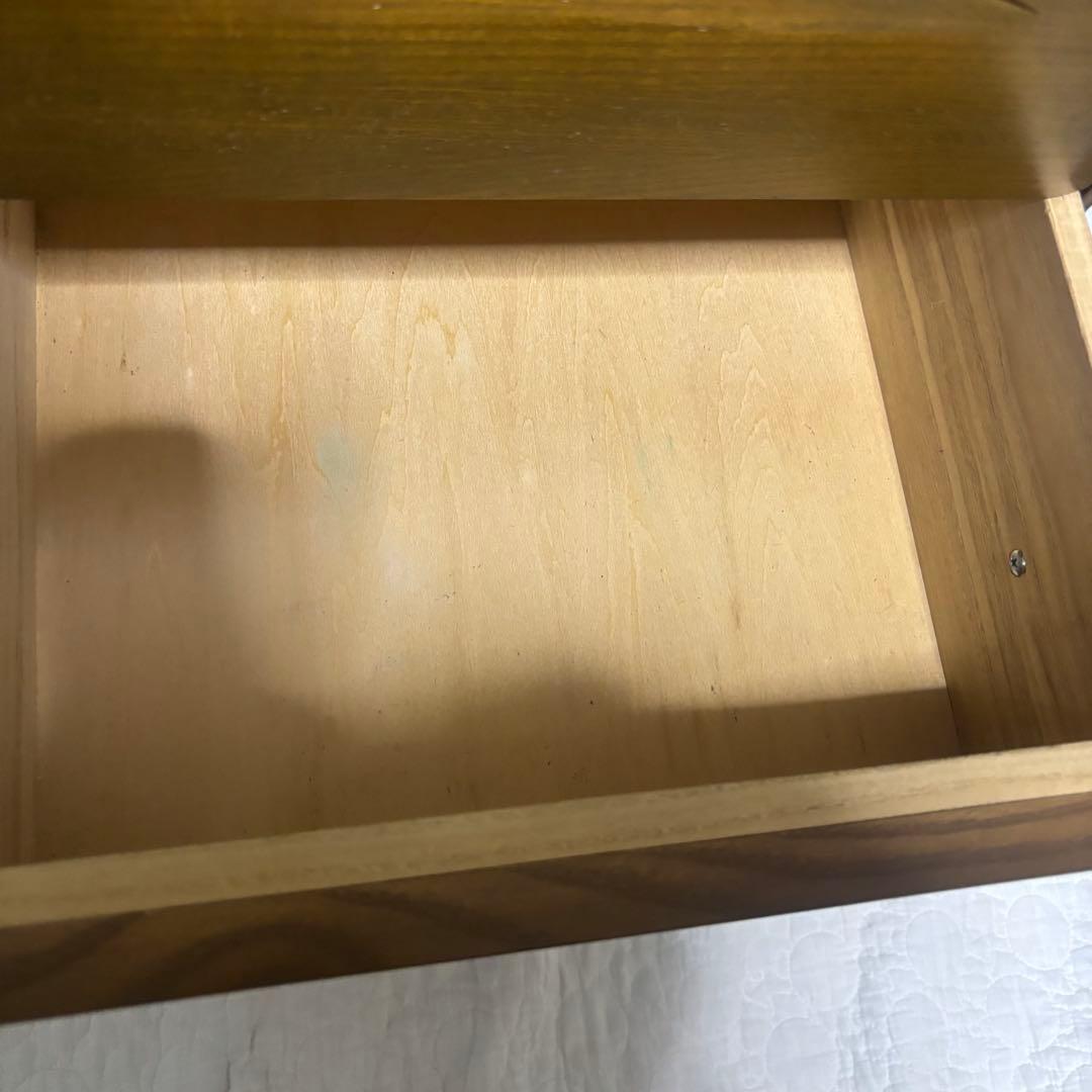 ✨希少✨ カリモク 電話台 キャビネット コンセント付き 4段引出し 送料無料