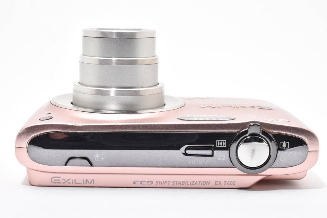 カシオ　CASIO EXILIM EX-Z400 ピンク 動作確認済 A318