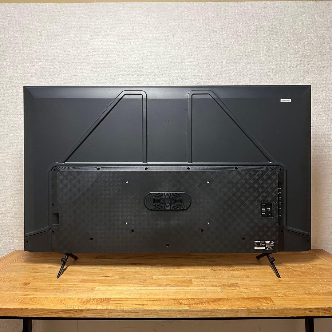 ハイセンス 65V型 4K 液晶テレビ 65E7H 動画配信アプリ動画 24年製