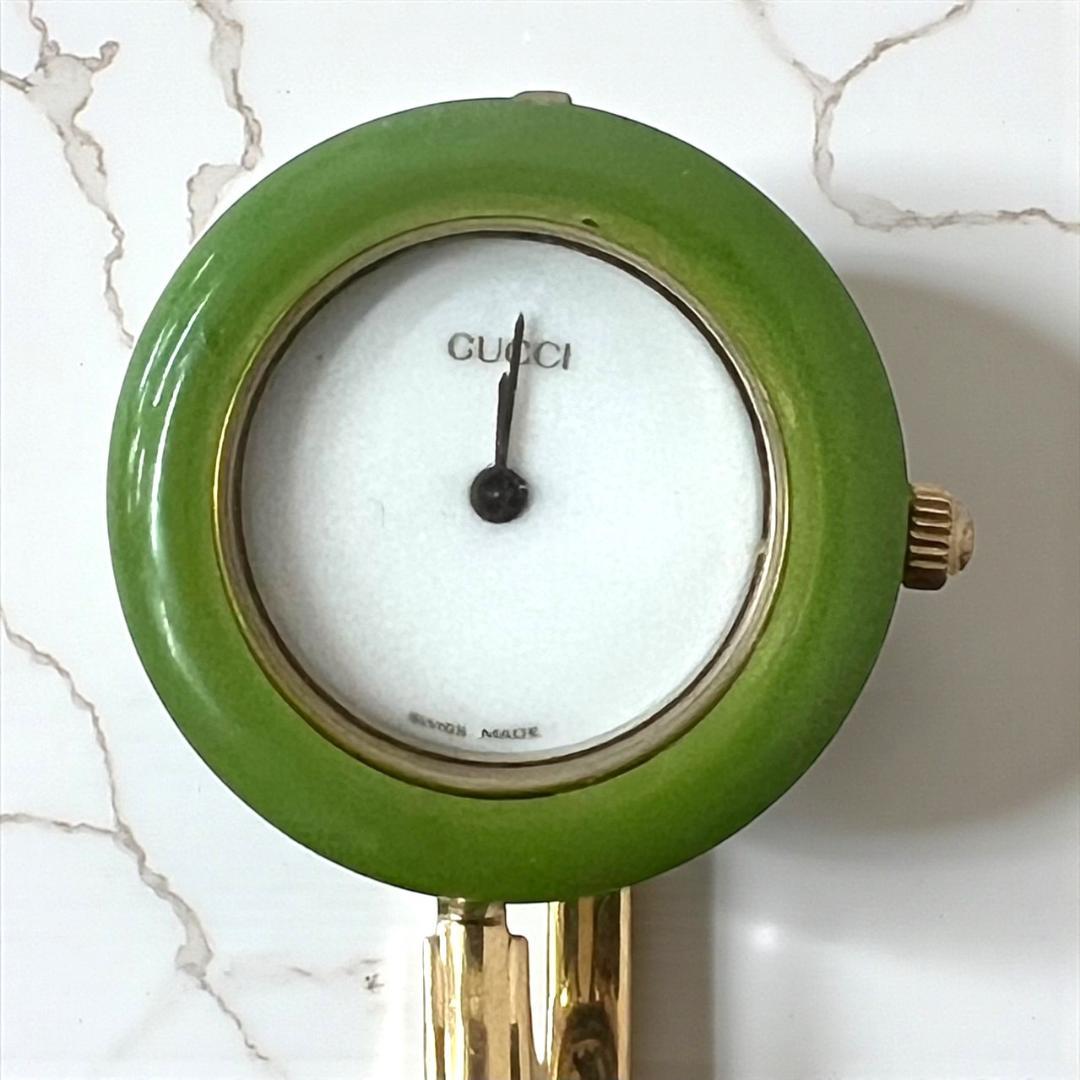 【ジャンク・部品取り】GUCCI チェンジベゼル 腕時計 3点 替えベゼル8色
