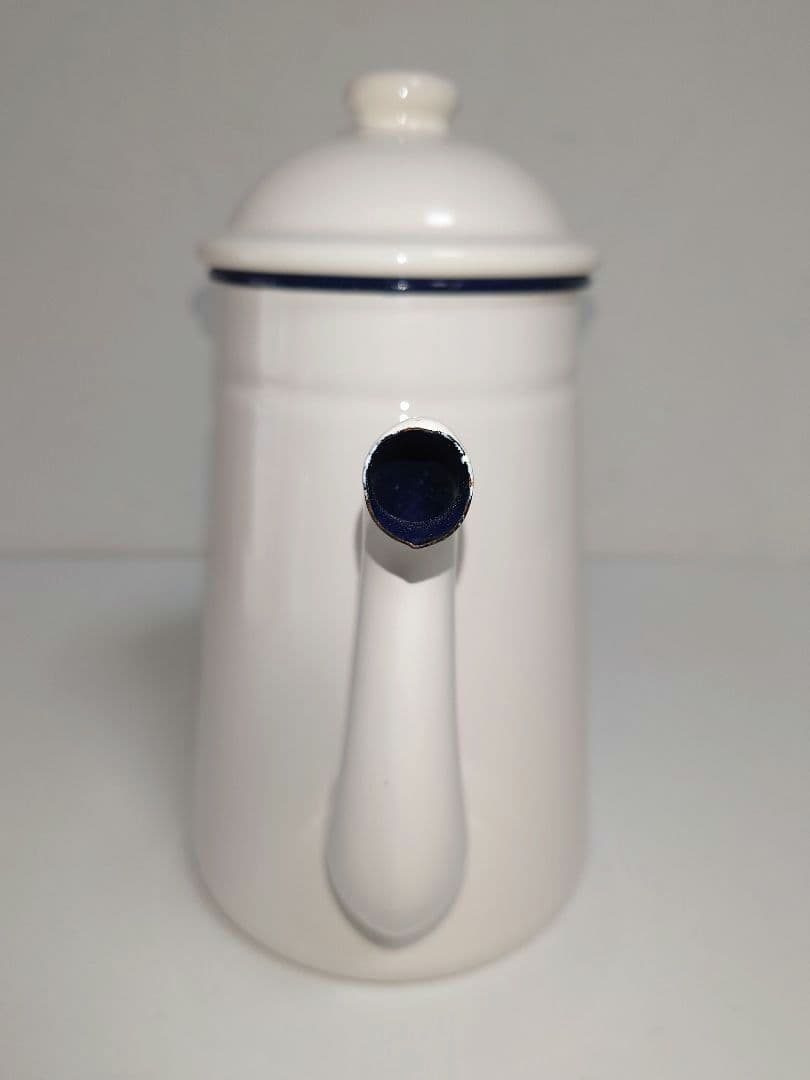 ホーロー鍋 ポット ケトル 未使用ミルクパン アンティーク レトロ 調理器具