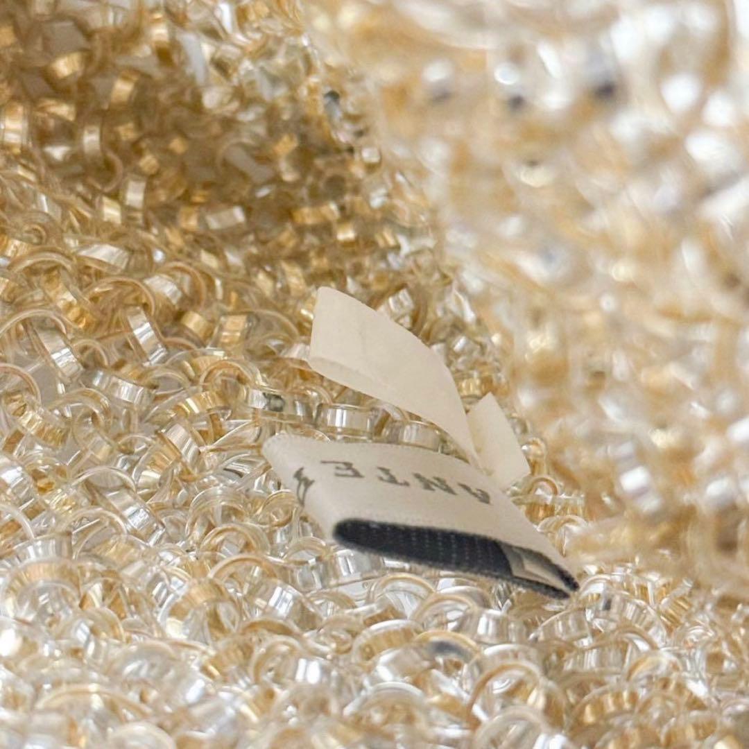 アンテプリマ ルケット シルバーゴールド 3way ワイヤーバッグ　ショルダー