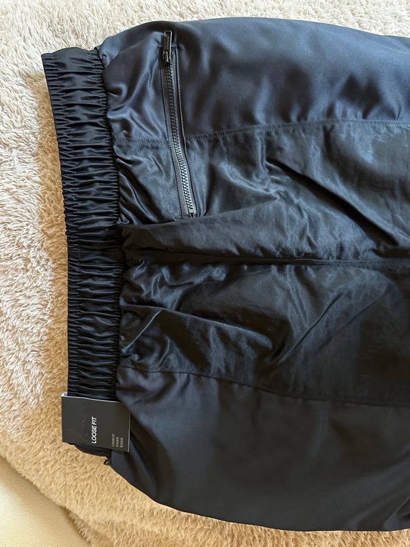 Jordan ナイロンジャケット　セットアップ　黒（上M・下S）