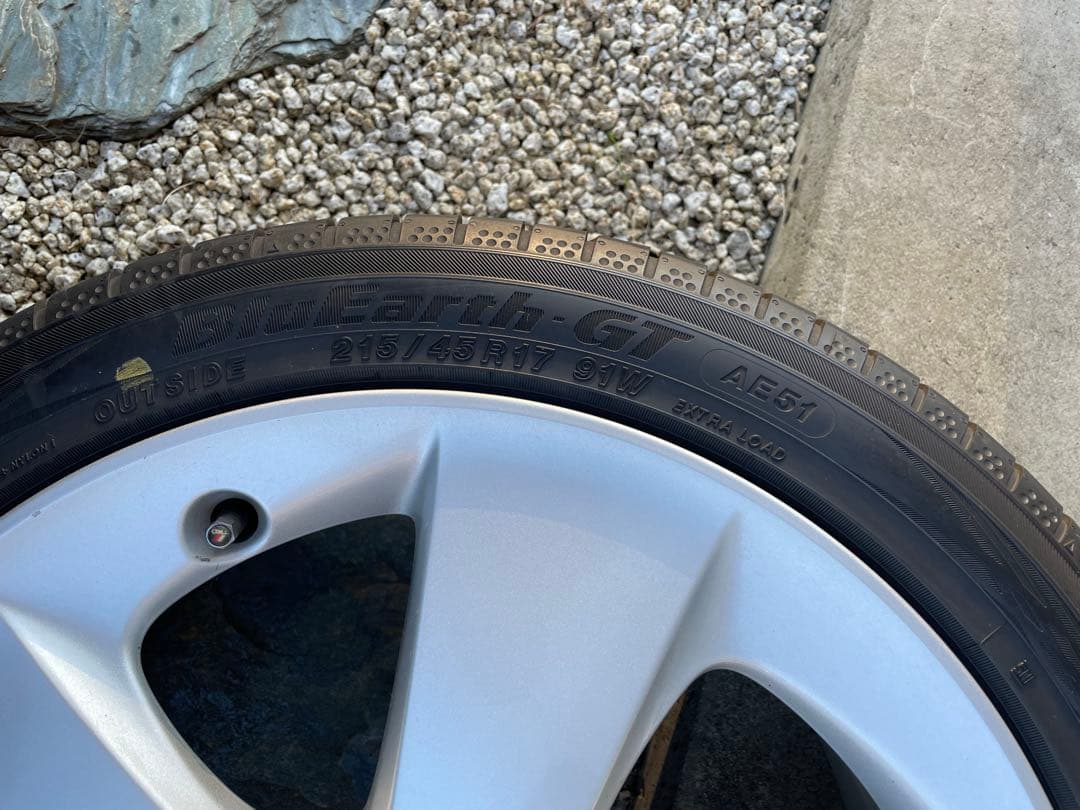 プリウス30 17インチ ホイールセット 4本