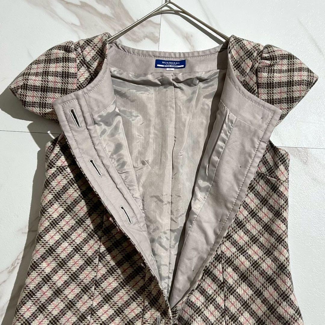 【美品✨吉川ひなの着用】バーバリーブルーレーベル ミニワンピース ノバチェック