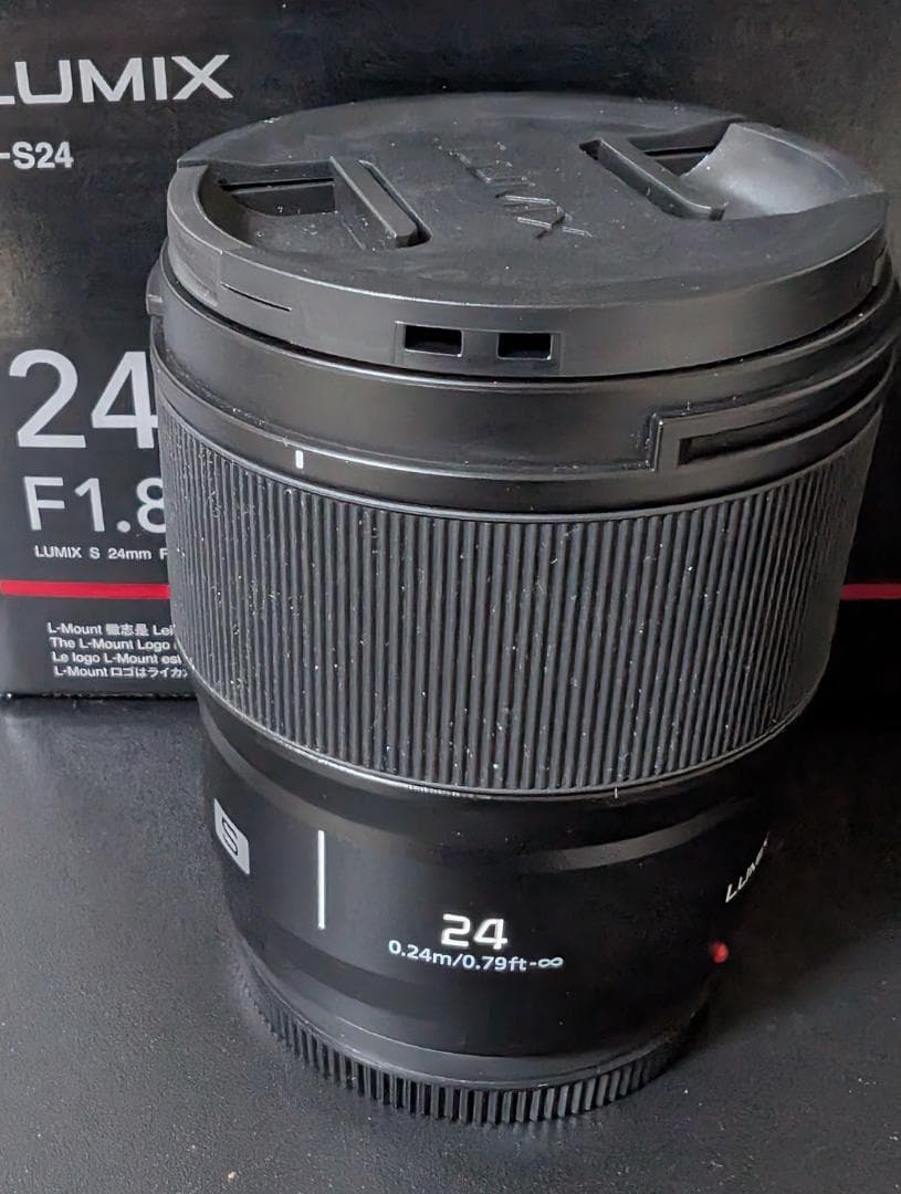 美品 Panasonic LUMIX F1.8 S-S24 広角 単焦点レンズ