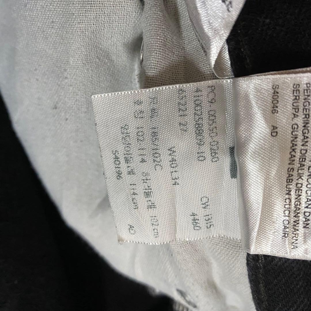 リーバイス550 バギー　ブラック　デニム　古着　ストリート　W40