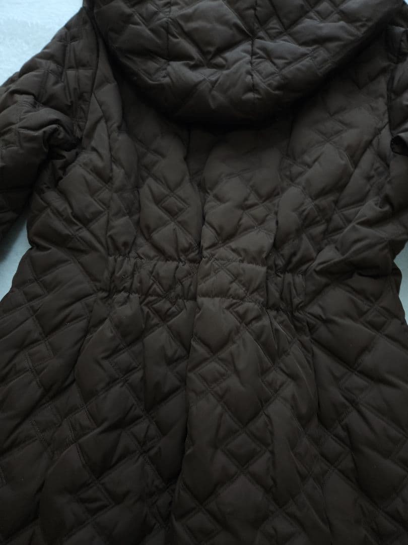 AIGNER 美品 高級ロングコート フード*着脱可能