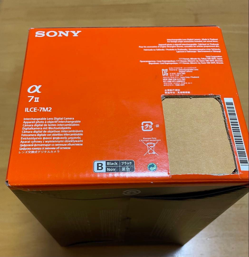 SONY α7Ⅱ ILCE−7M2