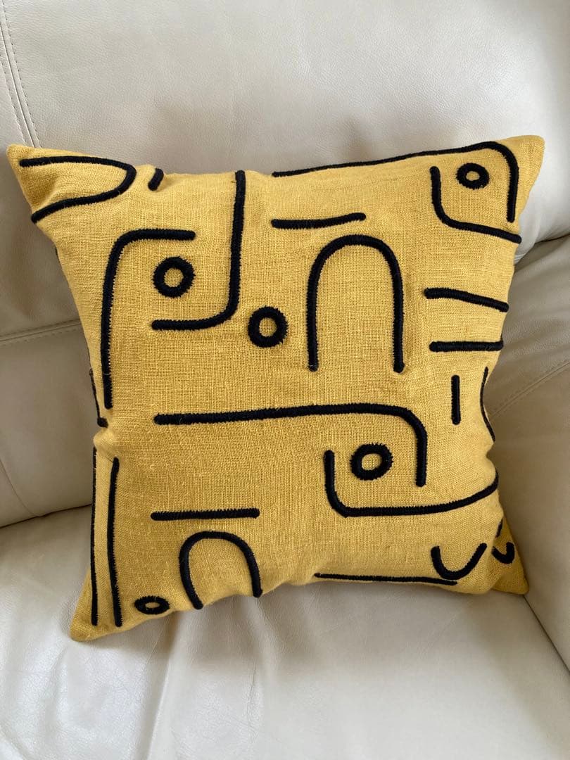 ◉conran shop クッションカバー　黄色　★素敵