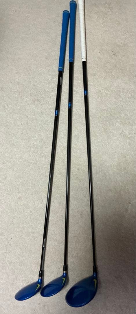 レフティ ナイキ VAPOR FRY ドライバー、3W、5W 3本セット