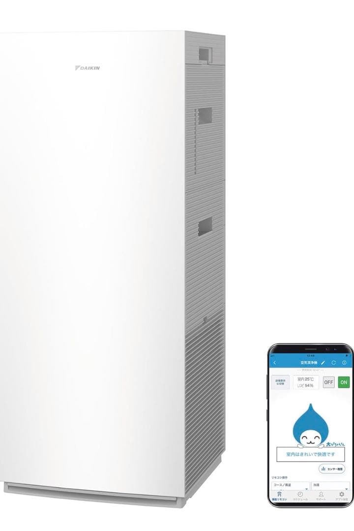 p*y様 Daikin 2025年モデル 加湿 空気清浄機 MCK705A-W