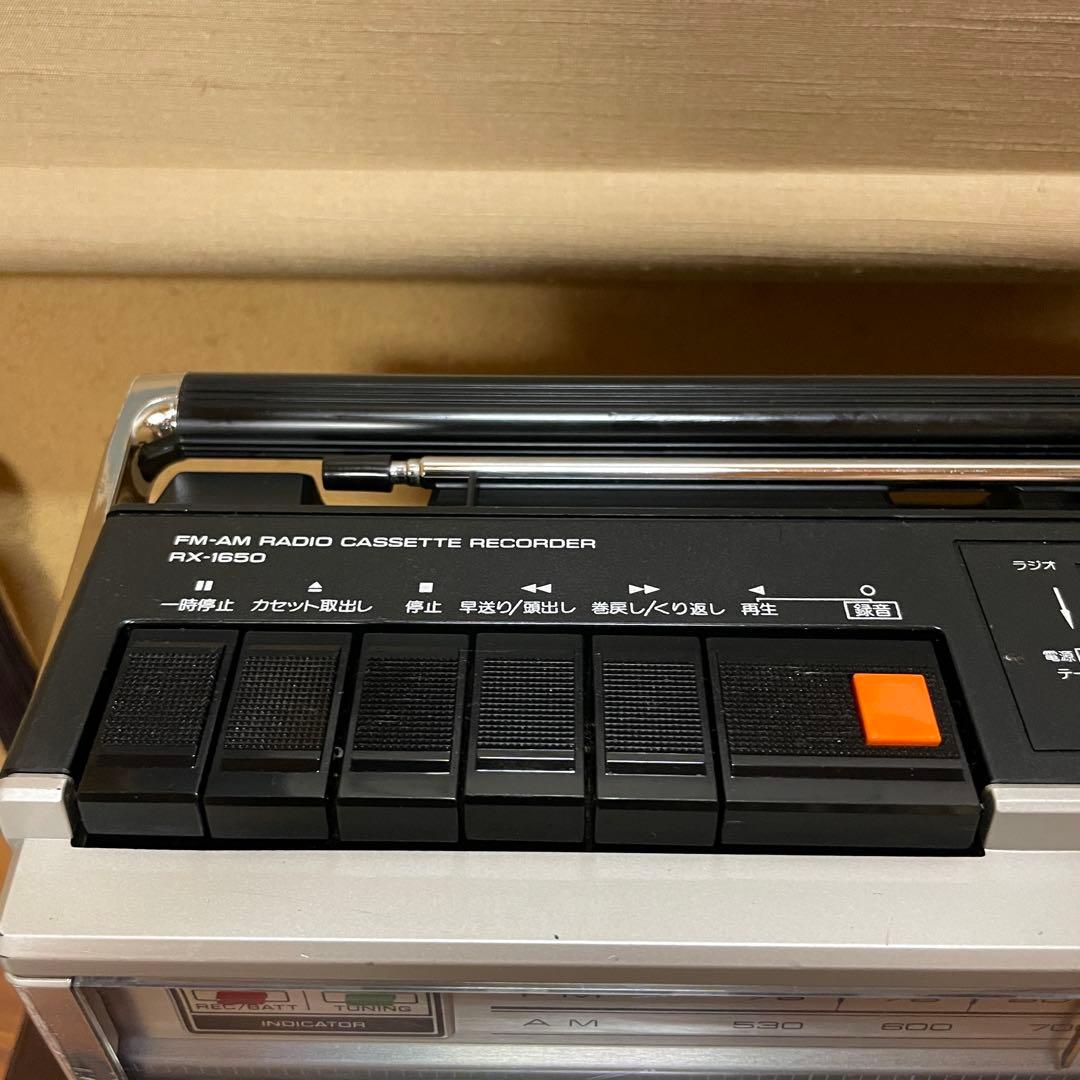 National／ラジカセ／RX-1650／メンテナンス済み／メンテセット付