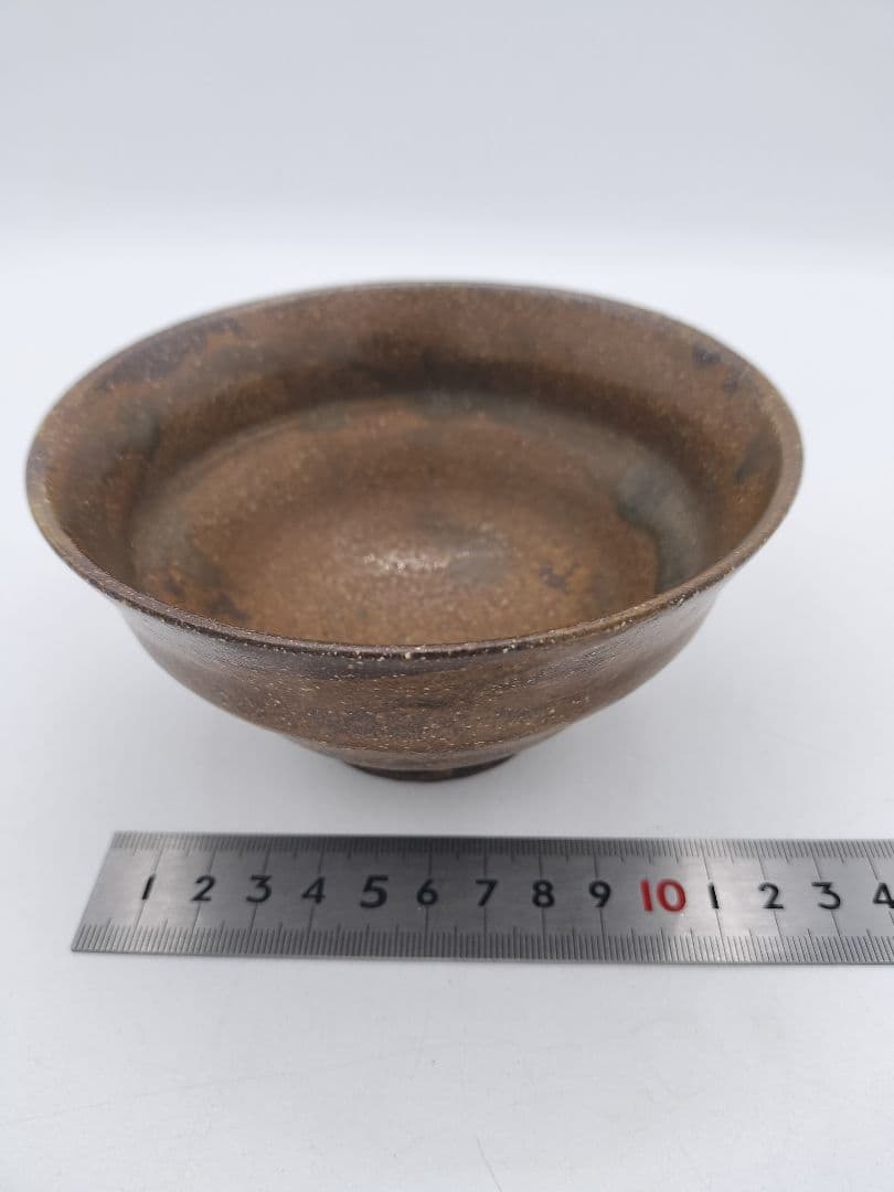 c498 茶碗 柿の蒂写 高麗陶窯 曹東憲 木箱 茶道具 古物