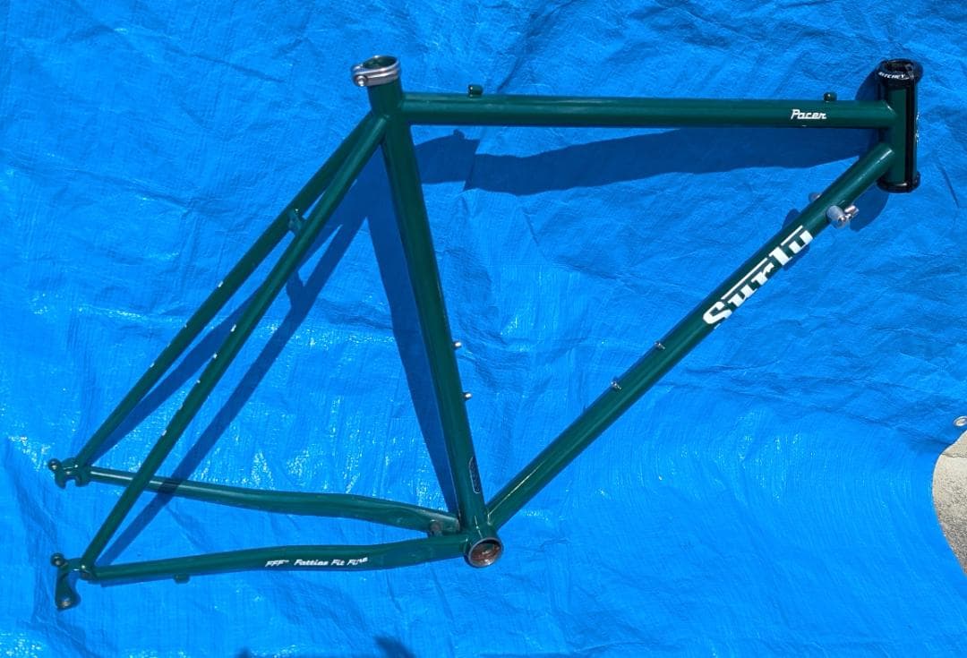 Surly Pacer ロードバイクフレーム グリーン 新品ステッカー付
