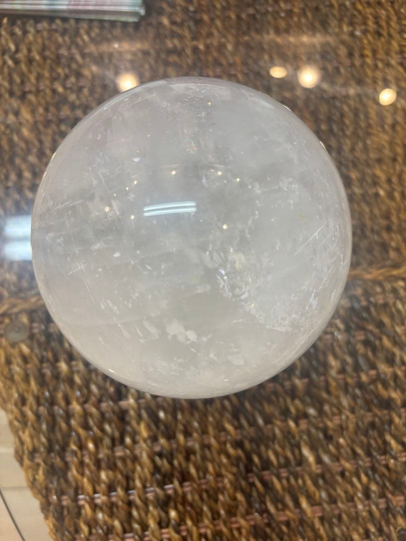 天然セレナイト 大型スフィア