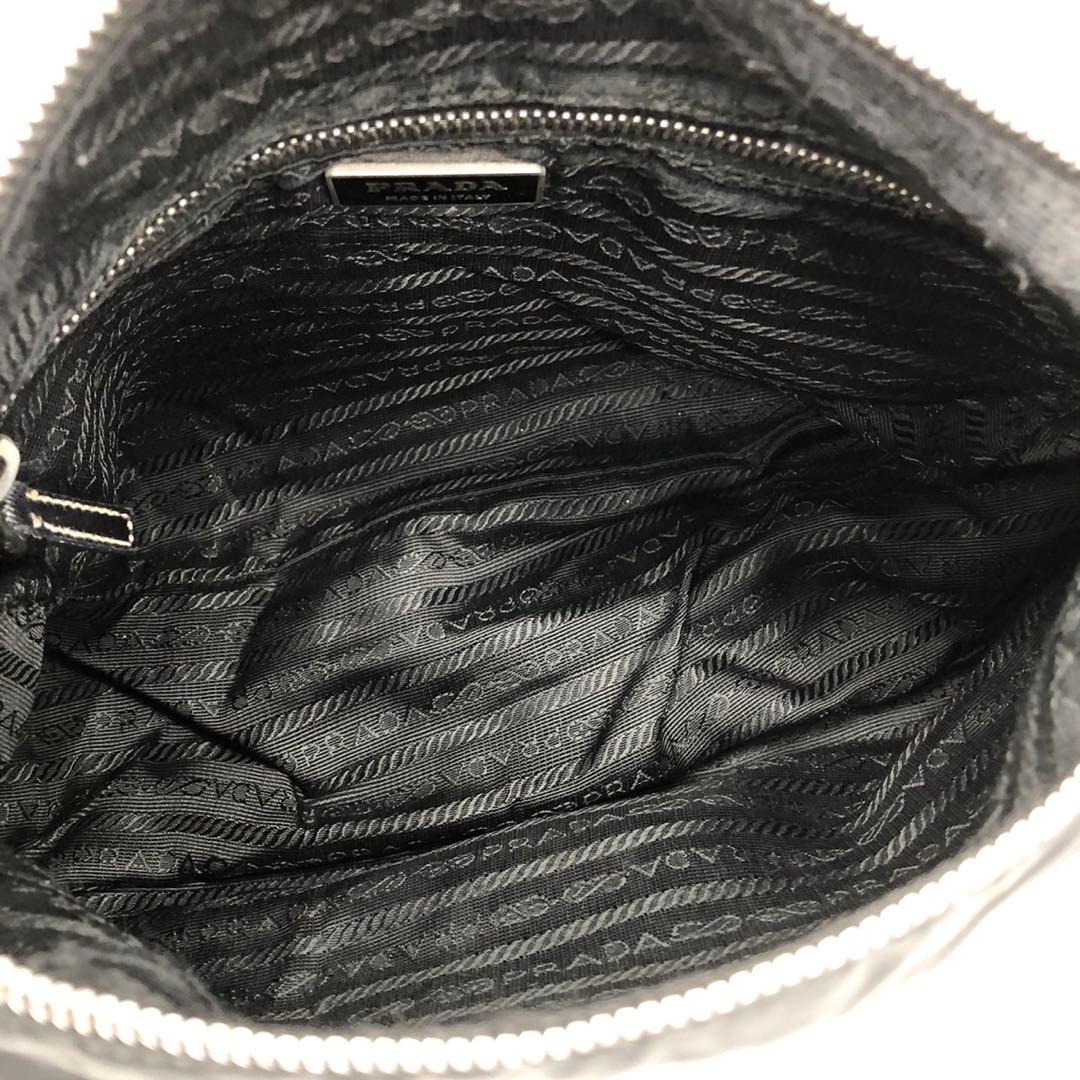 美品✨ PRADA プラダ ワンショルダーバッグ ナイロン ブラック