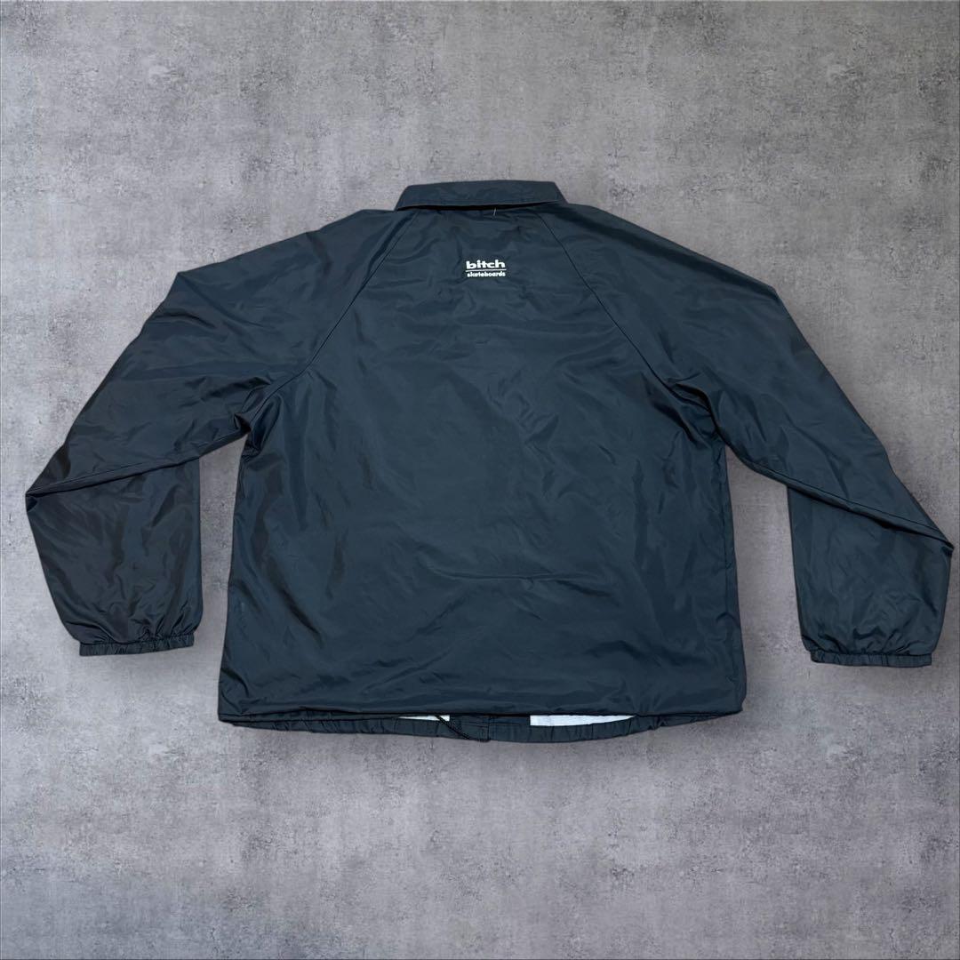 90s BitchSkateboards USA製　刺繍　拳銃ロゴ　ジャケット