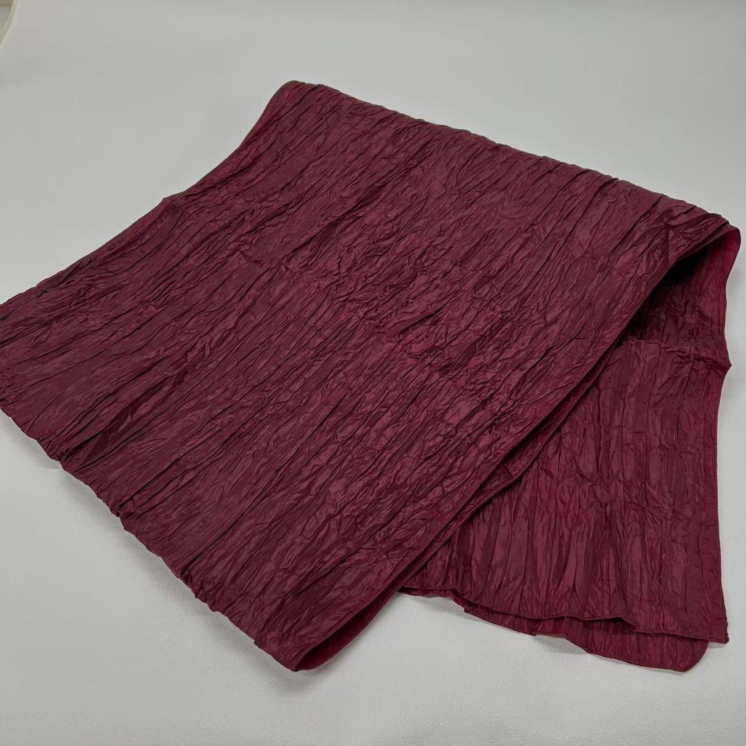 浴衣　大きめサイズ　浴衣 3L 牡丹　兵児帯　ボルドー　2点　新品　0716⑮